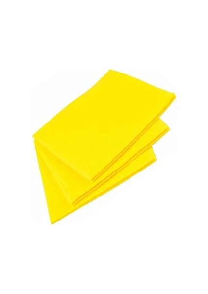 Çok Amaçlı Temizlik Bezi Sarı Bez Mutfak 3 Lü Set 1410