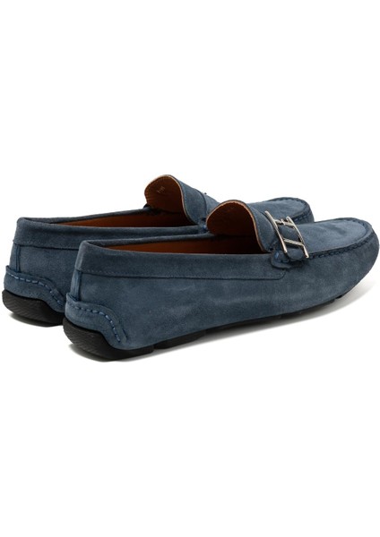 Erkek Oxford ( Klasik) MO-7574A044-7574 Giuseppe Mengoni Indigo Süet fırsatları