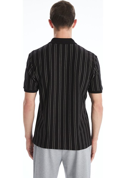 Yeni Sezon Polo Yaka Cizgili Erkek Tisort - S5FV03Z8 fırsatları