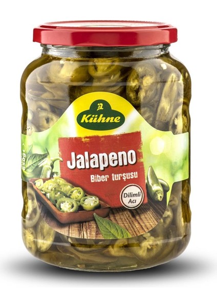 Jalapeno Biber Turşusu Dilimli 650 gr