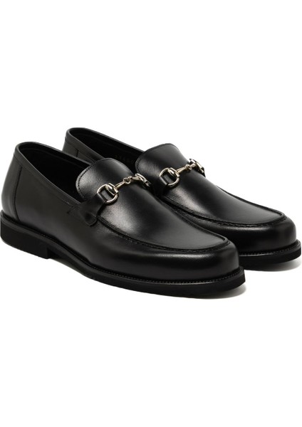 Erkek Oxford ( Klasik) MO-110A010-010 Giuseppe Mengoni Siyah Analin