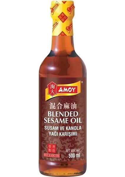 Amoy Susam ve Kanola Yağı Karışımı 500 ml