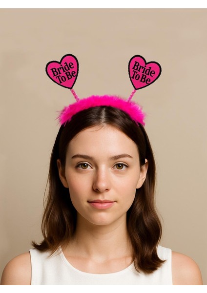 Bride To Be Taç Fuşya