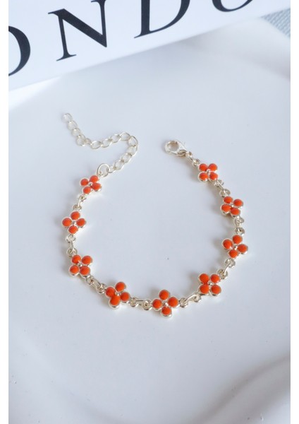 Kadın Bileklik Geçme Zincir Çiçek Detay Bileklik fiyatları