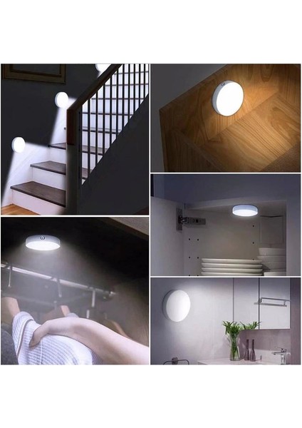 Noas YL05 5002 Maya Kabin Içi Mıknatıslı Şarjlı Ledli Sensörlü Spot 3200K modelleri