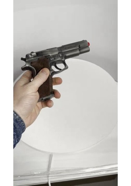 Elite Oyuncak Kapsül Metal Polis Tabancası Gerçek Boyut Gonher Die-Cast Metal Hediyelik Oyuncaklar 1 Adet fiyatları