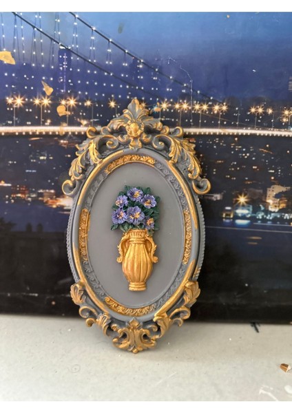 Dekoratif El Yapımı Masa Duvar Tablo 22CM fiyatları