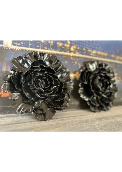 Duvar Lotus Siyah 2li Set 21CM fiyatları