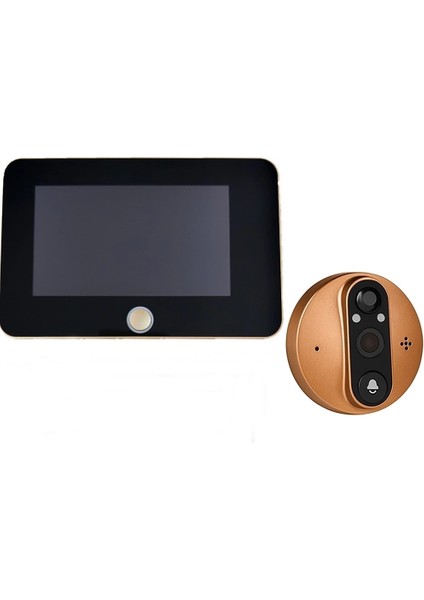 Akıllı Görüntülü Kapı Güvenlik Kamerası - Kapı Zili (Tuya Smart) 1080P Güvenlik Kameralı Zil