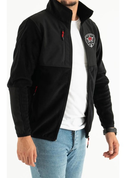 Özel Güvenlik Poları | Softshell Kumaşlı, Nakış Işlemeli Kışlık Mont