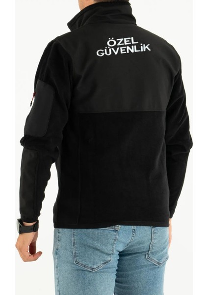 Özel Güvenlik Poları | Softshell Kumaşlı, Nakış Işlemeli Kışlık Mont