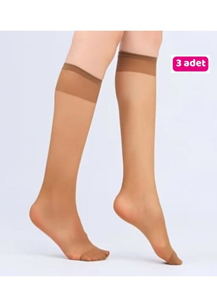 3 Adet Ince Dizaltı Çorap 20 Denye 57 Ten fiyatları