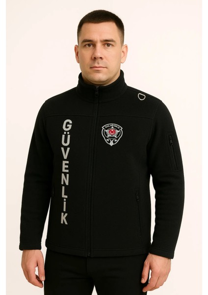 Özel Güvenlik Polar – 3 Cepli, Nakış Işlemeli Kışlık Model