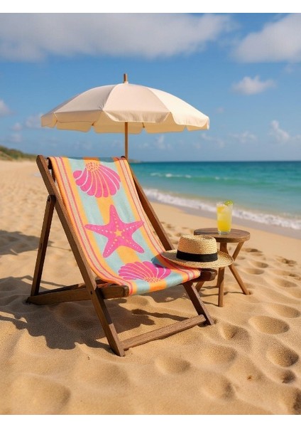 Nice Pink Shell 70*150 Plaj Havlusu fiyatları