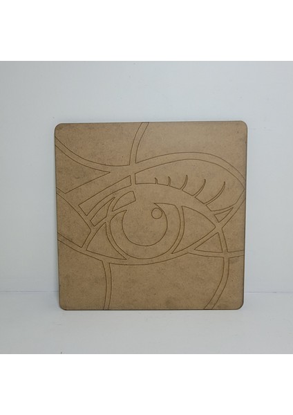 Mandala Boyama Seti-Ahşap Boyama- Model 218-23CM*23CM fırsatları