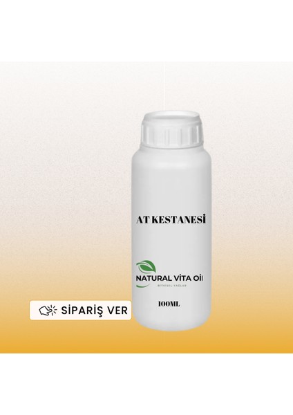 At Kestanesi Yağı 100ML %100 Soğuk Sıkım