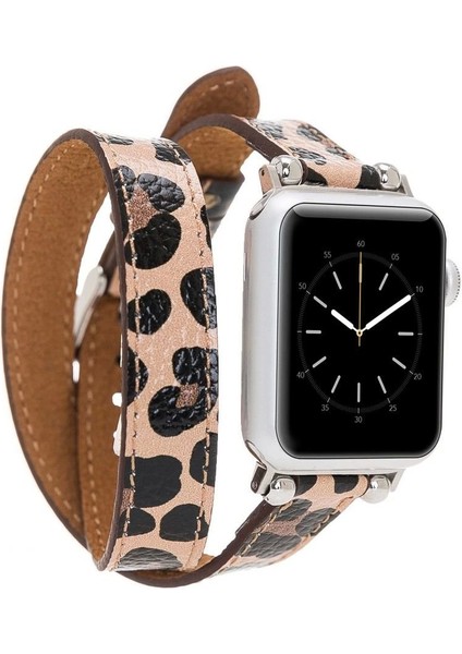 Apple Watch Uyumlu Deri Kordon 38-40-41MM Ferro Dt LE02N
