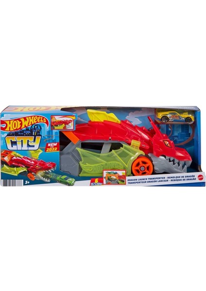GTK42 Hot Wheels Fırlatıcı ve Taşıyıcı Ejderha