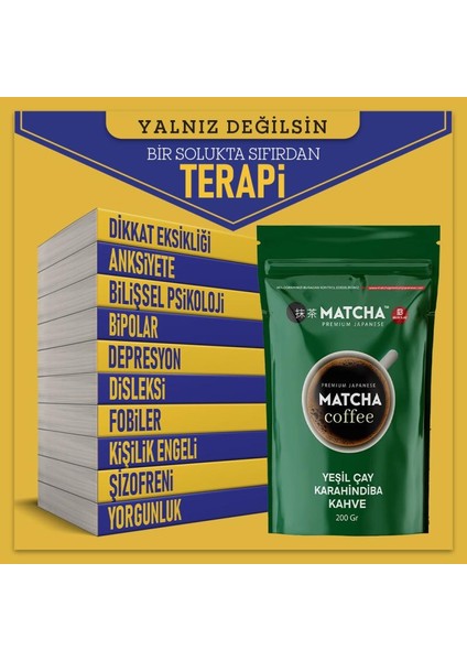 Terapi 10 Kitap Bir Arada ve Matcha Kahve