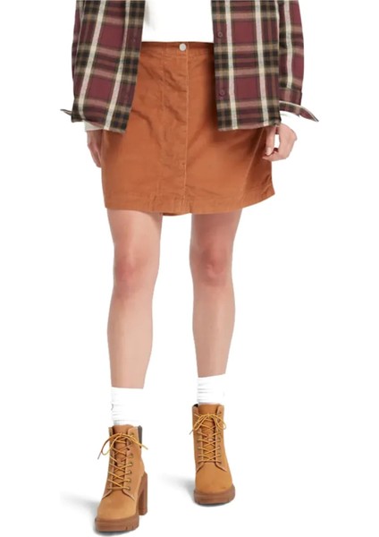 Needle Corduroy Skirt