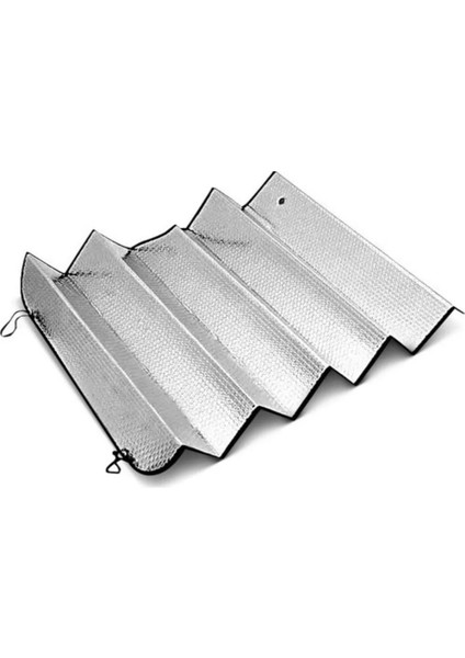 Araba Ön Cam Güneşliği Balonlu Metalize Parlak Katlanabilir Oto Güneşliği 140X70 cm fiyatları