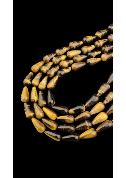 19X10 mm Kaplan Gözü Taşı Dizi