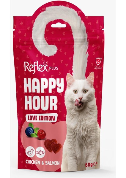 Happy Hour Love Edition Kedi Ödül Maması 3lü Fırsat 3X60GR fiyatları