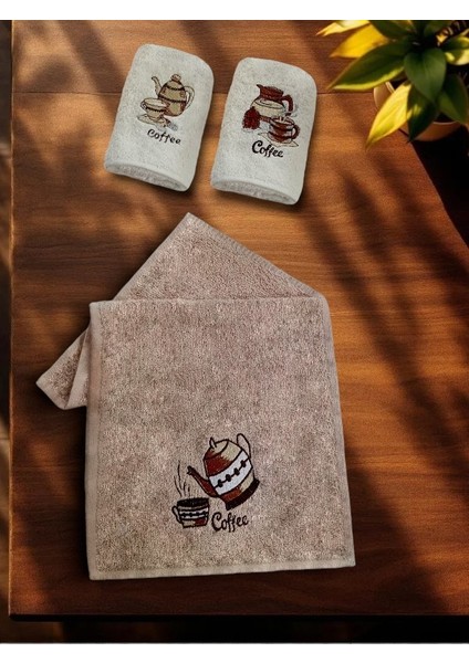 30X50 cm 3lü Mutfak Havlusu | El Havlusu | Yüz Havlusu Seti fiyatları