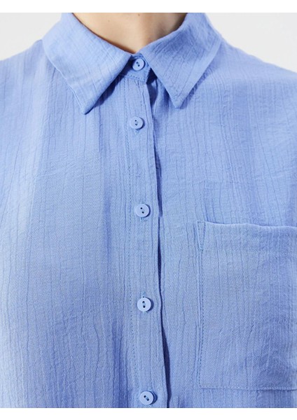 Lcwaıkıkı Classic Regular Fit Dokulu Kadın Gömlek (S5) modelleri
