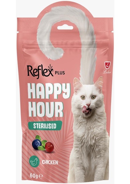 Happy Hour Kısırlaştırılmış Kediler Için Ödül Maması 3lü Fırsat 3X60GR fiyatları