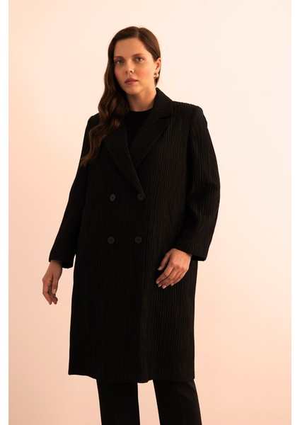 Çizgi Dokulu Tencel Rayon Kumaş Trençkot fırsatları