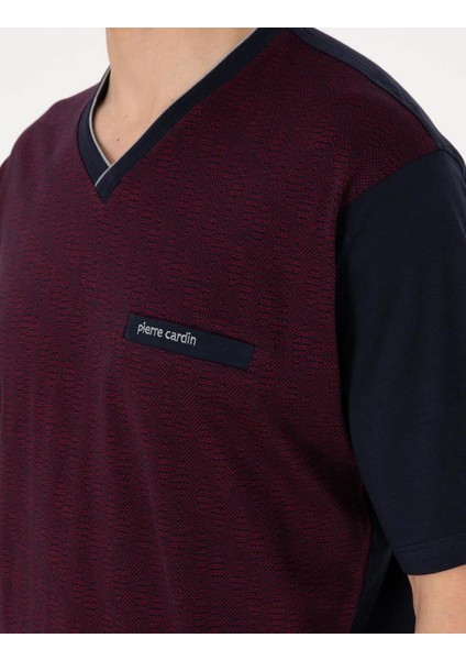 Erkek Bordo Jakarlı Kısa Kol Şortlu & Uzun 3'lü Özel Kutulu Pijama Takım fiyatları