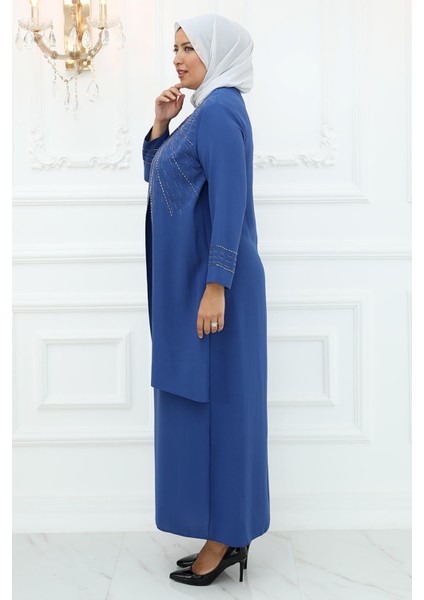 Şükran Abiye Elbise İNDIGOISR920 modelleri