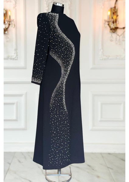 Didar Tesettür Abiye Siyah ISR1034 fiyatları