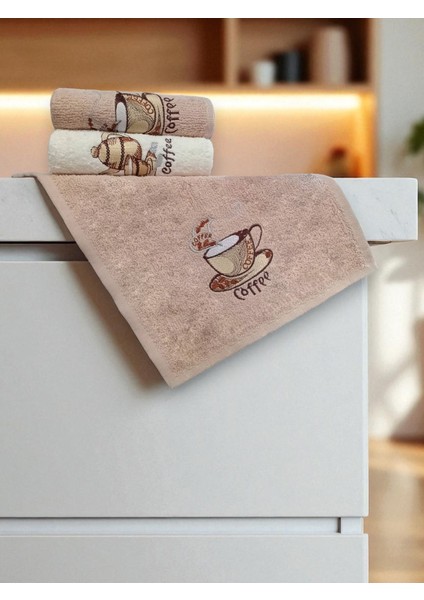 30X50 cm 3lü Mutfak Havlusu | El Havlusu | Yüz Havlusu Seti
