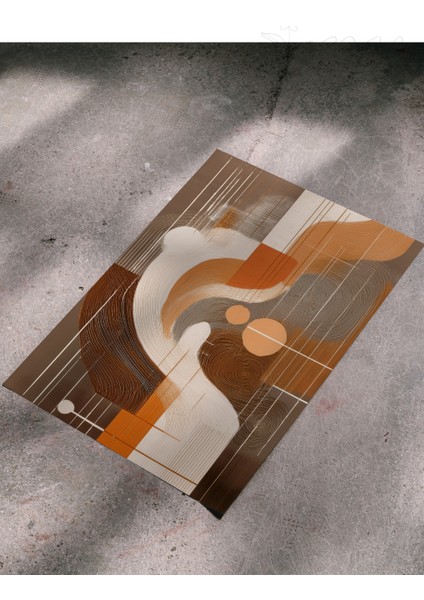 Çerçevesiz Poster Dijital Baskı Soyut - Kum Fırtınası- fırsatları