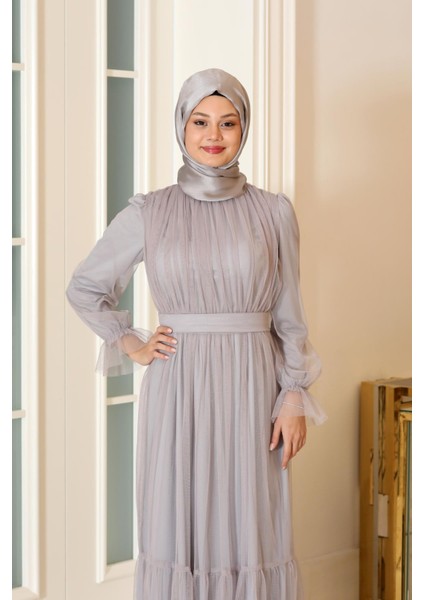 Eftelya Abiye Gri SN90