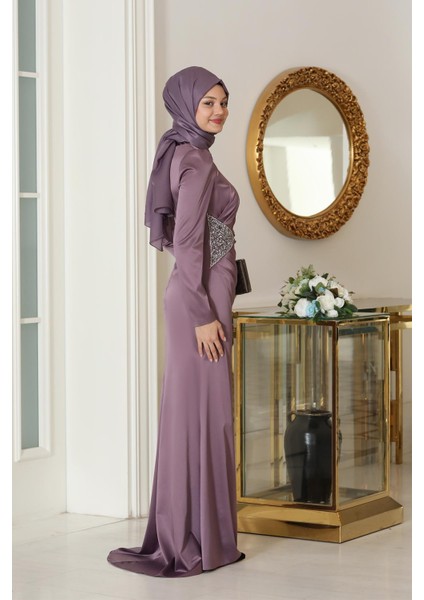 Efsun Abiye Lavanta SN98 modelleri