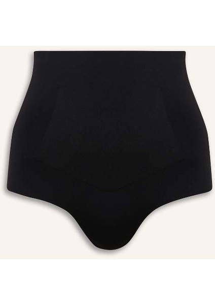 Yeni Sezon Siyah Yüksek Bel Slip Korse-Fall In Love