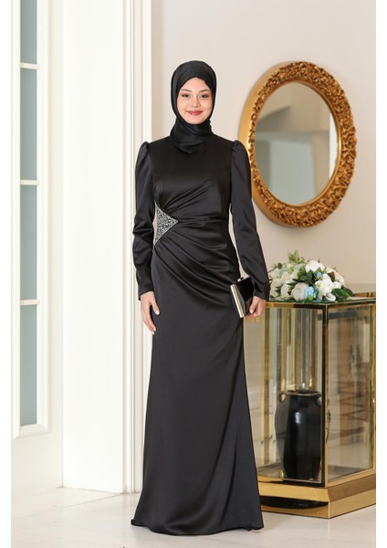 Efsun Abiye Siyah SN98