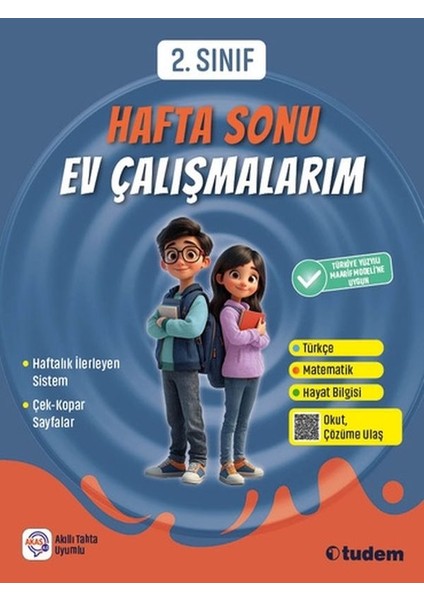 2. Sınıf Hafta Sonu Ev Çalışmalarım - Maarif Modeli Müfredat
