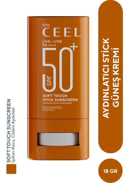 Işıltı Etkili Yüksek Korumalı Stick Güneş Kremi Spf 50+ Shea & Kafein Özlü 18 gr