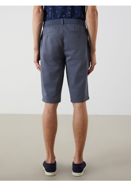 Yeni Sezon Standart Kalip Gabardin Erkek Sort - S51097Z8