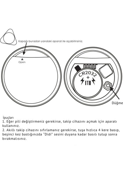 Smart Tag Mfı Sertifikalı Akıllı Takip Cihazı Ios Apple Bul Uyumlu Airtag