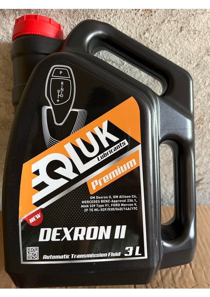 DEXRON 2 ŞANZIMAN VE DİREKSİYON YAĞI 3 LİTRE