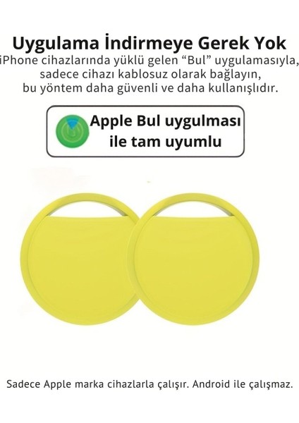 Smart Tag Mfı Sertifikalı Akıllı Takip Cihazı Ios Apple Bul Uyumlu Airtag