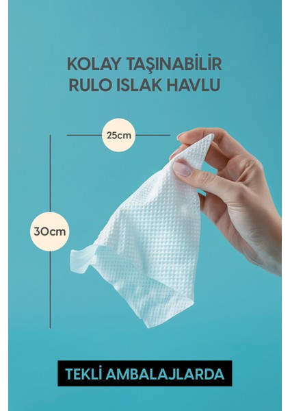 Camp - 50 Paket – Kendinden Köpüklü Kişisel Islak Havlu fırsatları