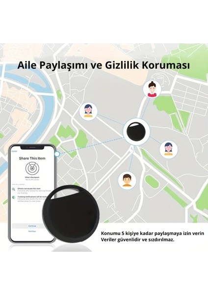 Smart Tag Mfı Sertifikalı Akıllı Takip Cihazı 4lü Paket Ios Apple Bul Uyumlu Airtag indirimleri