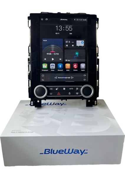 Renault Megane 4 Blueway 8-128 Tesla Tam Profesyonel Oem Multimedia