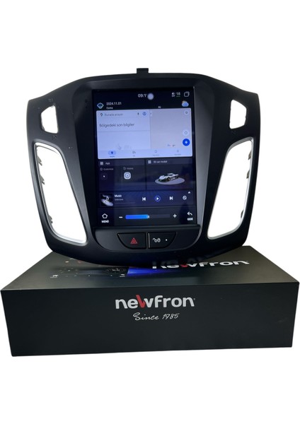 Focus 3-4 Newfron 8-128 Tesla Tam Profesyonel Oem Multimedia
